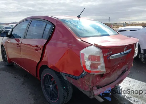 2011 Nissan Sentra 2.0 from USA, damaged, VIN 3N1AB6AP6BL666124